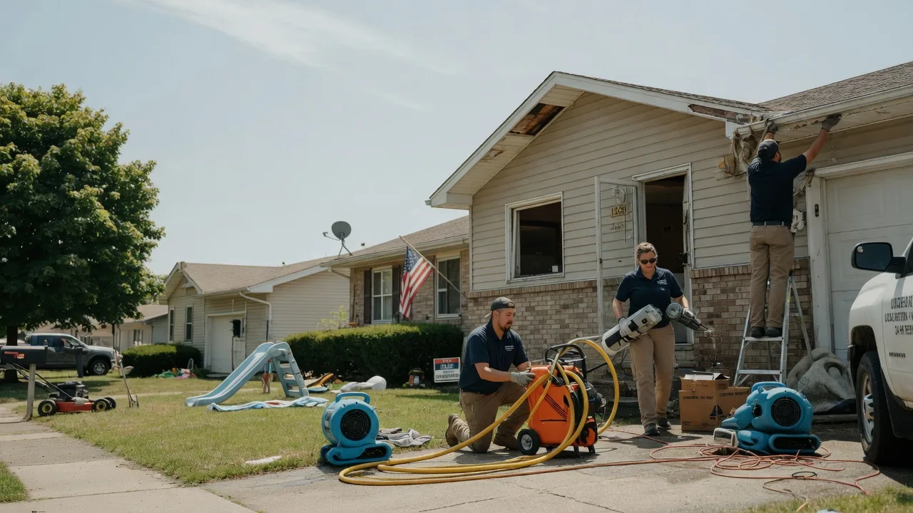 Water Damage Restoration in Wharton, OH near me